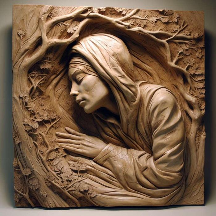 نموذج ثلاثي الأبعاد لآلة CNC 3D Art 